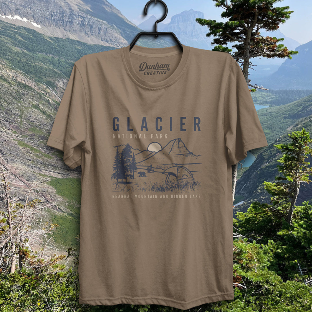 Glacier National Park Bearhat Mountain
