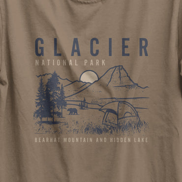 Glacier National Park Bearhat Mountain