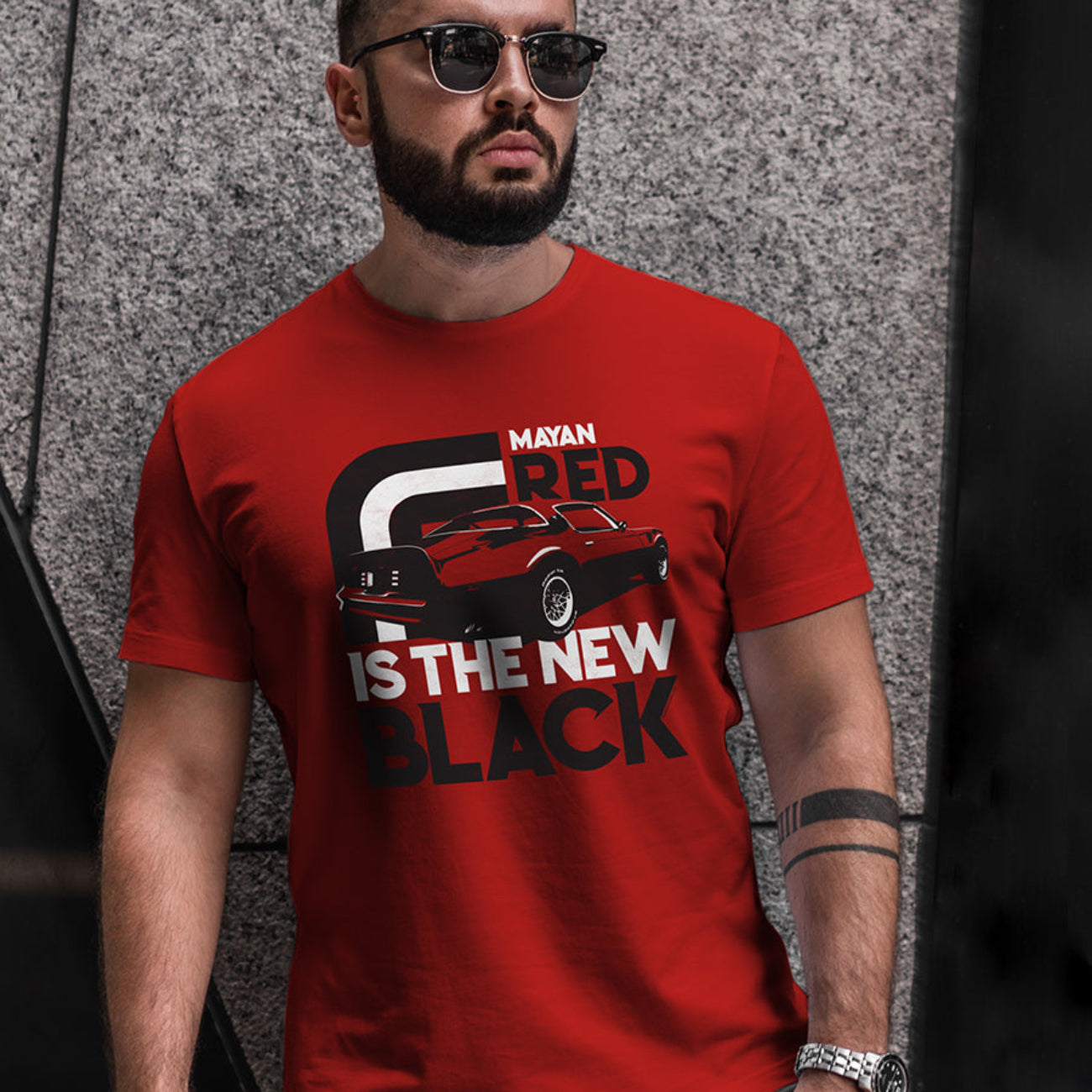MAYAN RED TRANS AM