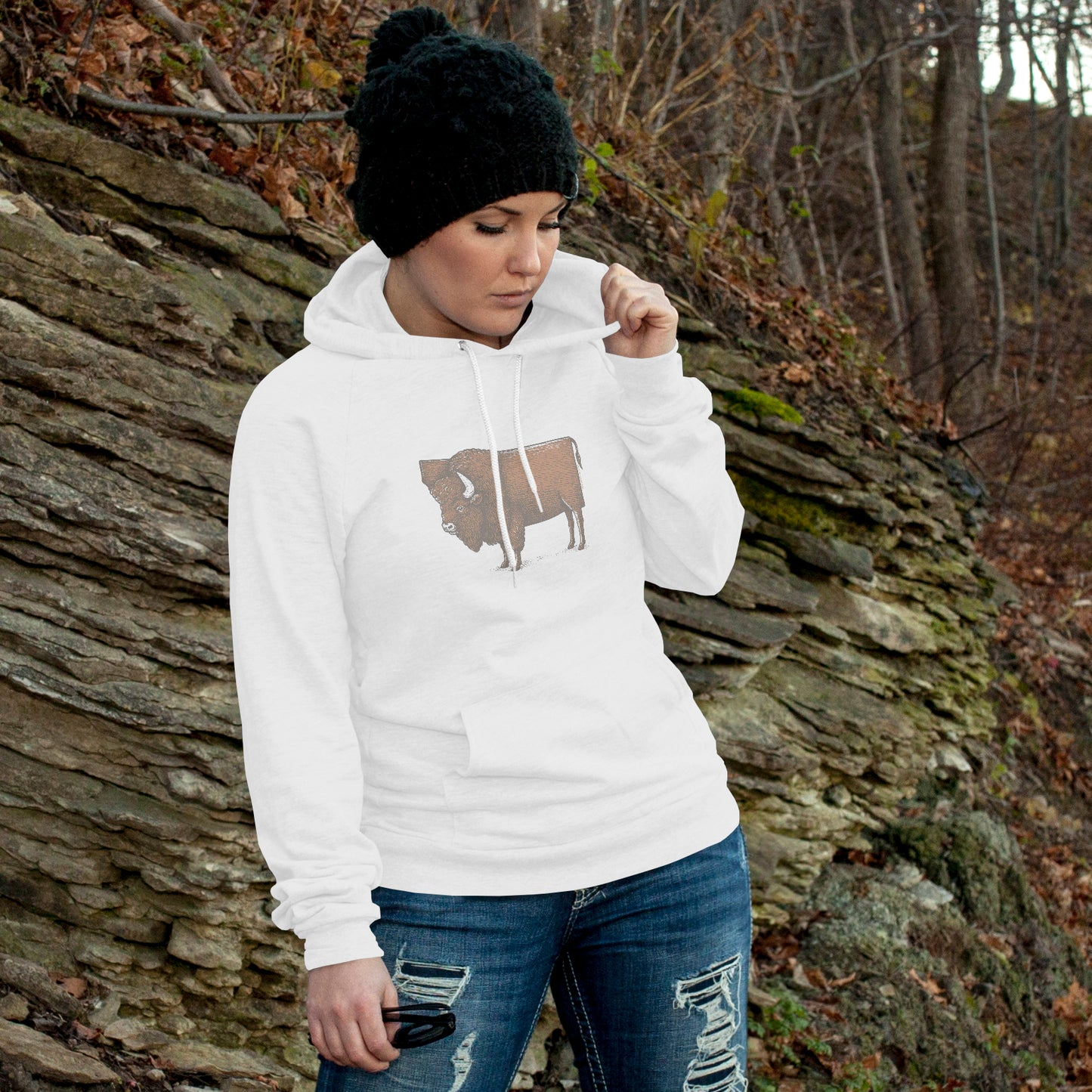 Montana Bison Hoodie
